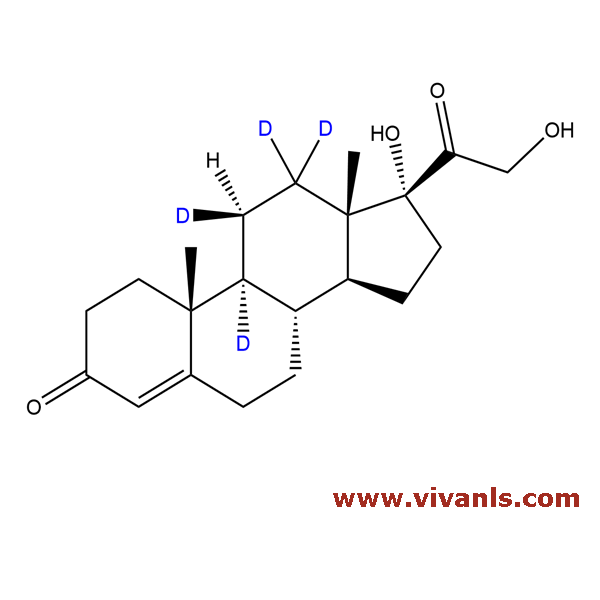 Stable Isotope Labeled Compounds-Cortisol D4-1663330618.png